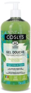 Gel de dus bio revigorant cu Menta si Canepa