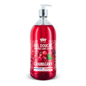 Gel de dus cu Merisoare Surgras fara sapun