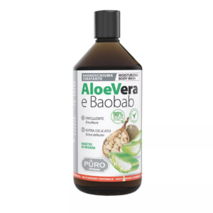 Gel de dus cu aloe si ulei de baobab