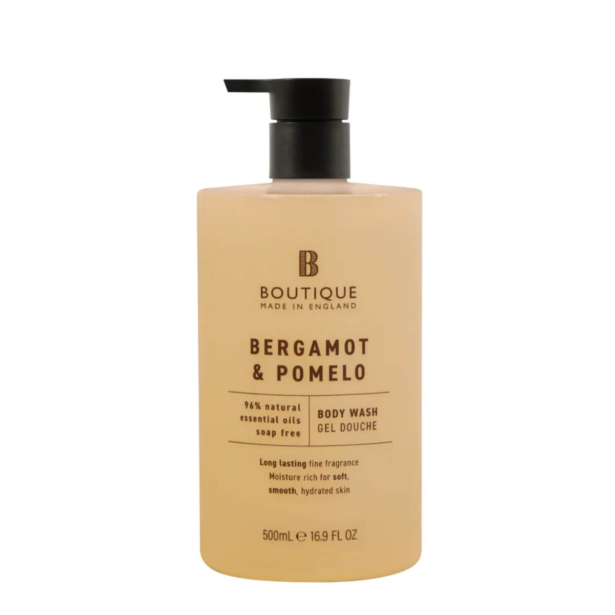 Gel de dus cu parfum de Bergamota & Pomelo