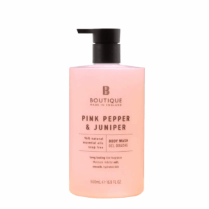 Gel de dus cu parfum de Piper roz & Ienupar