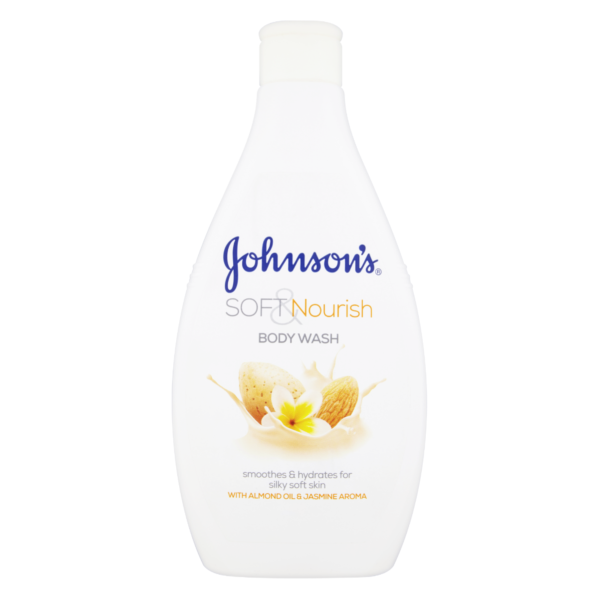 Gel de dus cu ulei de migdale si aroma de iasomie Soft & Nourish