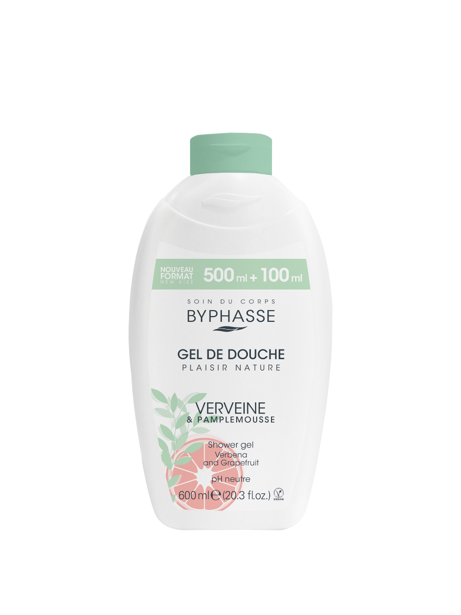 Gel de dus cu verbina si grapefruit Plaisir Nature