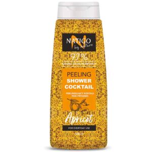 Gel de dus exfoliant cu extract de caise Cocktail