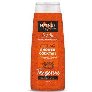 Gel de dus exfoliant cu extract de mandarine Cocktail