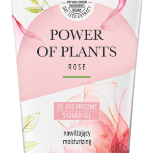 Gel de dus hidratant cu extract de trandafir Power of Plants