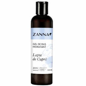 Gel de dus hidratant cu lapte de capra
