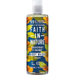 Gel de dus natural energizant cu grapefruit si portocala