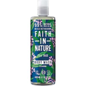 Gel de dus natural purifiant cu tea tree