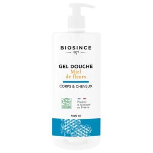 Gel de dus organic nutritiv pentru corp si par cu Miere Florala