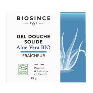 Gel de dus organic solid cu Aloe Vera
