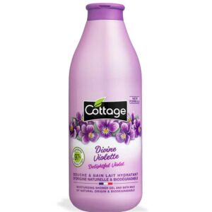Gel de dus si lapte de baie cu violete