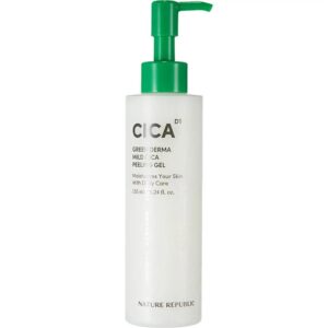 Gel exfoliant cu Centella Asiatica Green Derma