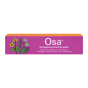 Gel gingival pentru eruptii dentare Osa