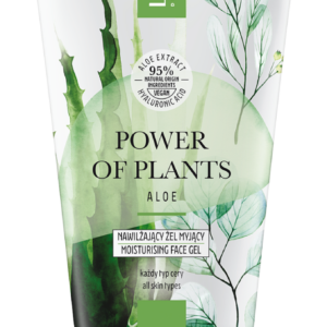 Gel hidratant pentru curatare faciala Aloe Power Of Plants