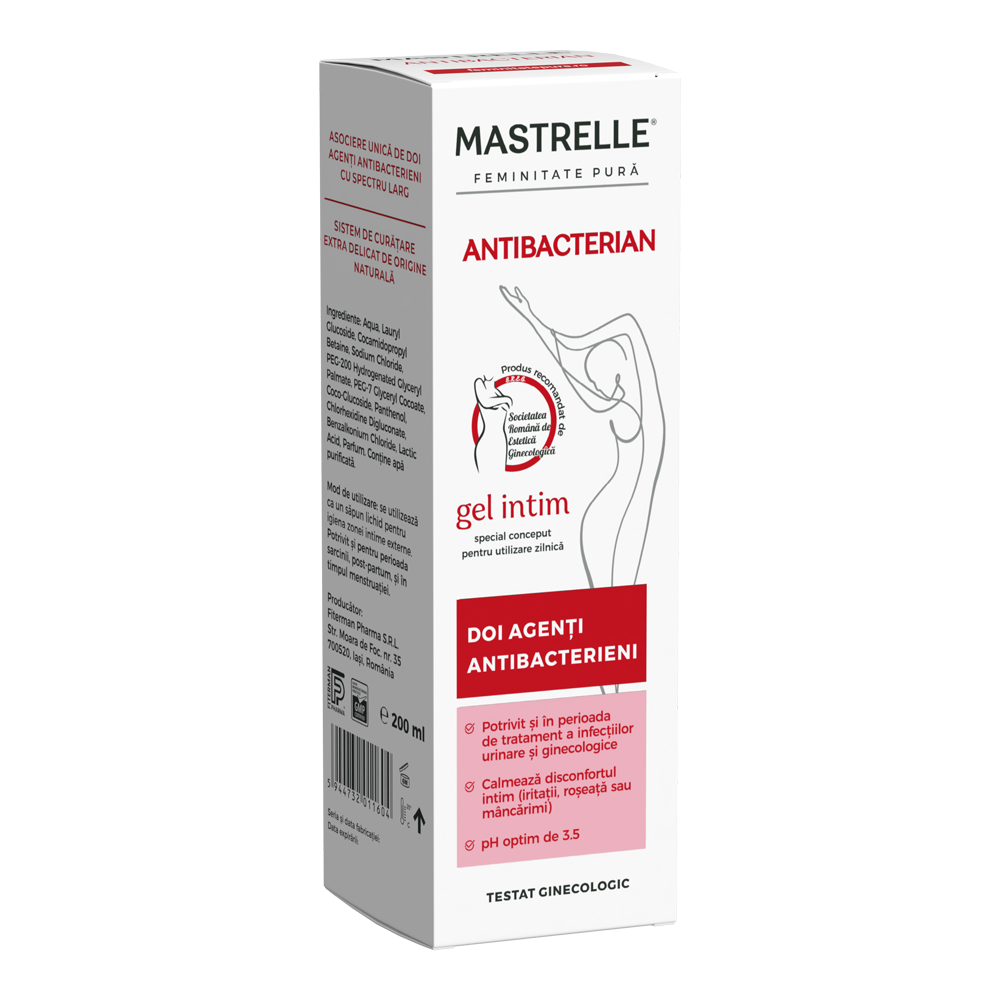 Gel intim antibacterian Mastrelle