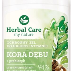 Gel intim protector cu extract de coaja de stejar+prebiotice Herbal Care