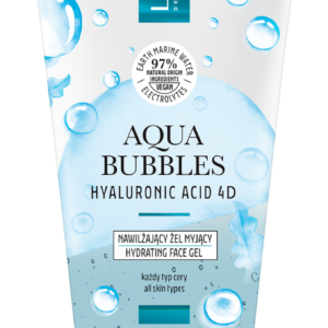 Gel pentru curatare faciala cu acid hialuronic Aqua Bubbles