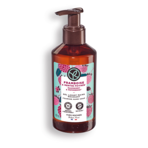 Gel pentru spalarea mainilor Zmeura & Menta Piperata