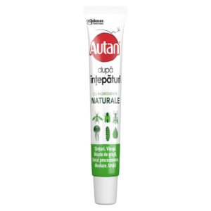 Gel pentru tratarea intepaturilor cu  mentol si aloe