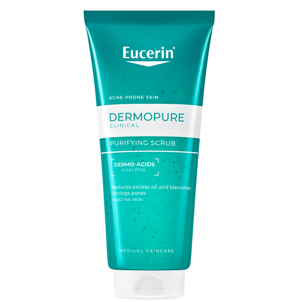Gel scrub de curățare pentru față și corp DermoPure