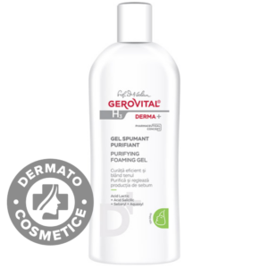 Gel spumant purifiant ten gras H3 Derma+