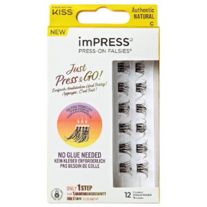 Gene false Impress Press-On Falsies Authentic Natural