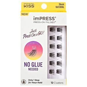 Gene false Impress Press-On Falsies Sleek Natural