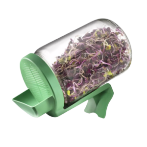 Germinator tip borcan cu protectie la scurgerea apei