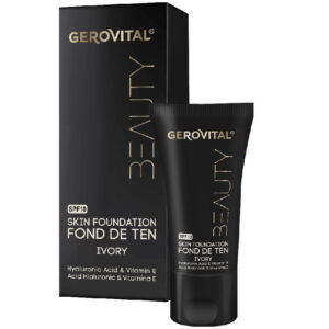 Gerovital Beauty Fond de ten hidratant SPF 10 Ivory 30 ml