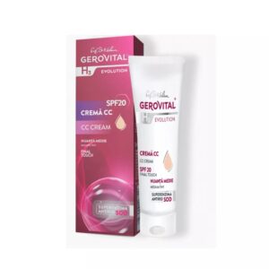 Gerovital H3 CC Cream SPF 20 Nuanta Medie – Ingrijire si Machiaj Natural