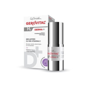 Gerovital H3 Derma+Ser Antirid cu Vitamina C 10% 15 ml
