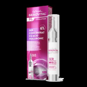 Gerovital H3 Evolution Ser cu acid hialuronic 6 % 10 ml
