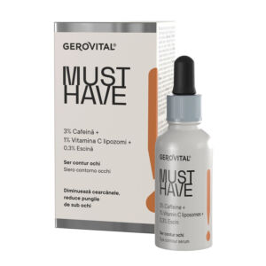 Gerovital Must Have Ser contur ochi cafeina 3 % 30 ml
