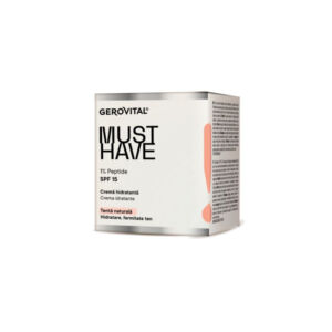 Gerovital Must Have crema hidratanta 1% Peptide SPF 15