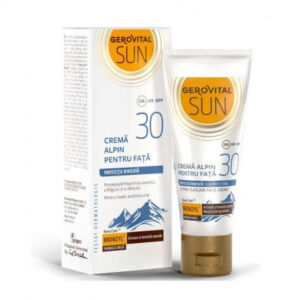 Gerovital Sun Crema Alpin pentru Fata SPF 30