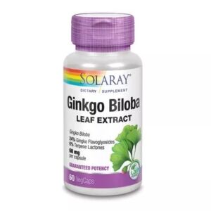 Ginkgo Biloba 60mg Solaray