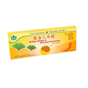 Ginkgo Biloba & Panax Ginseng & Royal Jelly x 10fiole