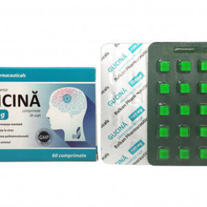 Glicina 100 mg 60 comprimate