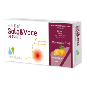Gola&Voce portocale si miere de Manuka NutriDef