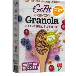 Granola cu afine si merisoare fara gluten