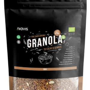 Granola cu cacao si seminte Eco