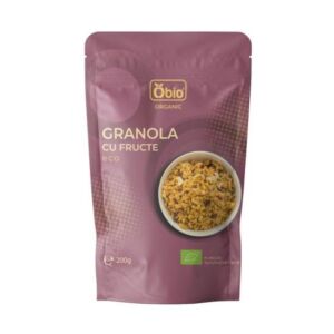 Granola cu fructe bio