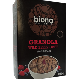 Granola cu fructe de padure crunchy bio