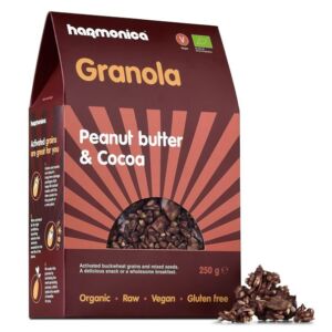Granola cu pasta de arahide si cacao Bio