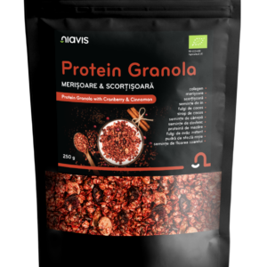 Granola proteica cu merisoare si scortisoara