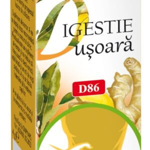 Granule din zaharoza cu uleiuri esentiale Digestie