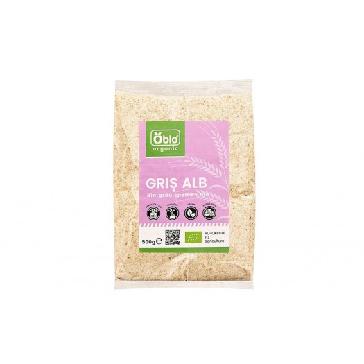 Gris alb din grau spelta bio