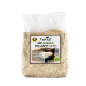 Gris din grau integral veritabil Bio