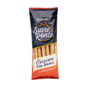 Grisine cu mac si faina integrala